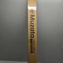 Muzata 8Ft Pre-drilled Stair Handrail 2" OD Round Brushed Wall Mounted Handrail Stainless Steel Safety Hand Rail Indoor Outdoor Stair Hand Railing Wood Concrete Brick Wall, HK27 SL4