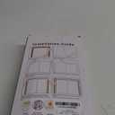 White Screen Door Mesh Magnetic Closure Heavy Duty 36 x 82 inch, Self Closing Fiberglass Mosquito Net with Magnet for Doors, Bug Fly Screens Curtain for Doorway, Keep Bugs Out, Pet Friendly