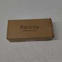 Ravinte 10 Pack 5 Pairs 1-1/4 inch Overlay Soft Close Hinges for Kitchen Cabinet Hinges Satin Nickel Hidden Hinges Stainless Steel Concealed Hinge self Closing