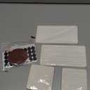 4PCS Stone Drying Tray for Bathroom Sink and Kitchen Counter, Fast Drying Diatomite Stones Soap Trays, Diatomaceous Coaster, Vanity Trays, Water Absorbing Stone Tray for Sink