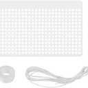 XT Pool Skimmer Guard Kit,Leaf Shield Net for Inground or Above Ground Pools Debris Capture White