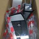 TRQ Driver Side Power Heated Manual Folding Mirror Textured Black Compatible with 2019-2023 Chevrolet Silverado 1500 2022 Silverado 1500 LTD GM1320583