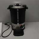 50 Cup Commercial Coffee Urn,Stainless Steel &Thermal Sleeve, 8L Large Coffee Dispenser to Quick Brewing, Hot Water Urn for Home Party Office Catering with Water LevelTemp Control,Indicator Display
