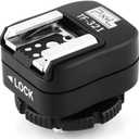 Pixel e-TTL Flash Hot Shoe Adapter with Extra PC Sync Port for Canon DSLRs and Flashguns