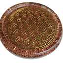 ORGONITE ORGONE 4" Flower of Life Coaster