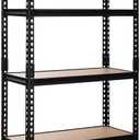 PACHIRA E-Commerce 72" Metal Shelving Units and Storage, 5 Tier Adjustable Storage Shelves Utility Shelf Industrial Shelving for Garage, Pantry, Kitchen, Living Room, 31.5" W x 16.5" D x 72" H