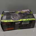 RIAARIO 1/10 Brushless RC Cars, Monster Truck, 50+ MPH, 4WD, Waterproof, Carbon Fiber, Black, Ages 8+