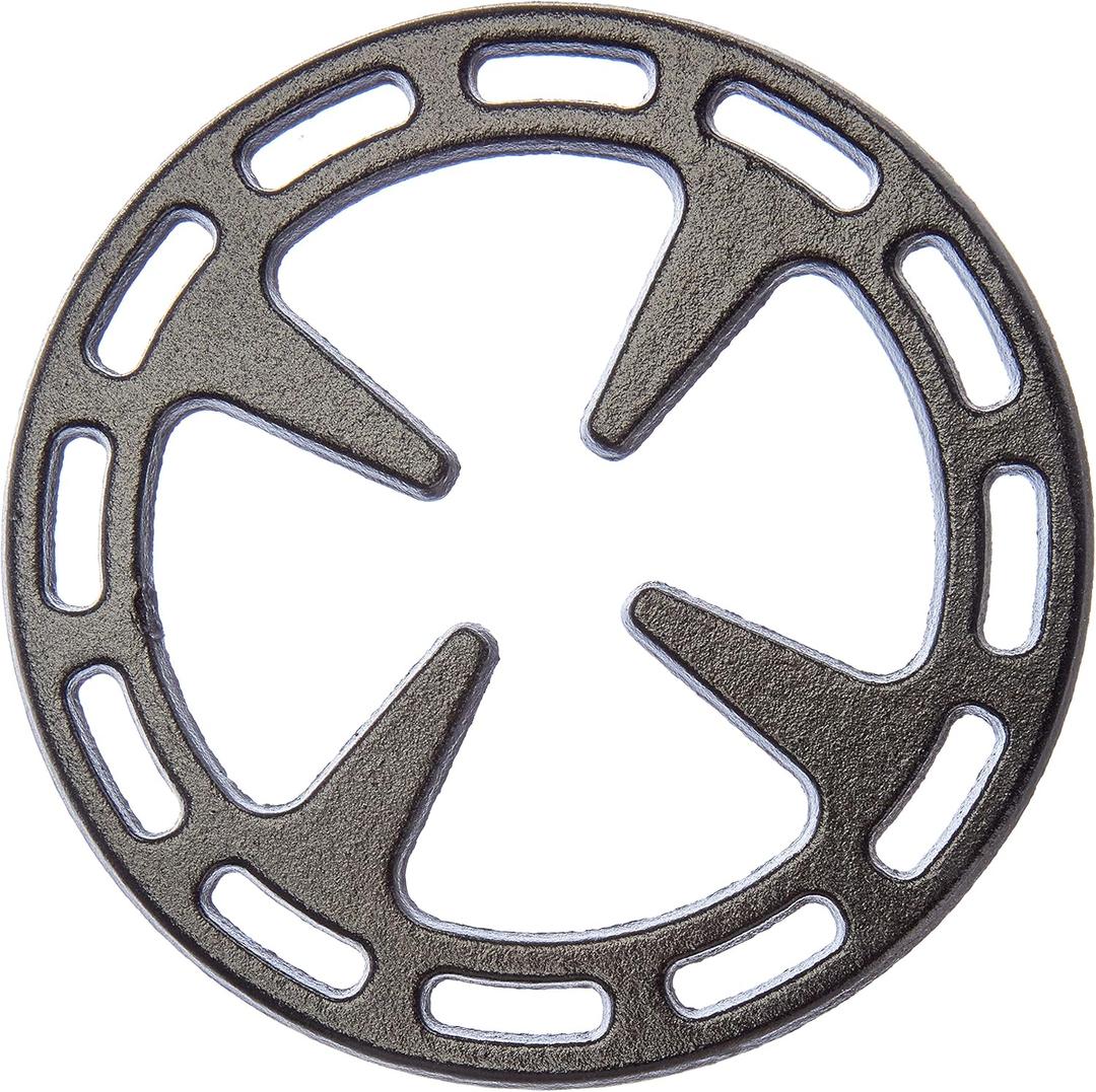 Ilsa Gas Ring Reducer, 4.75-Inch, Cast Iron, Black