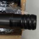 Black Shower Curtain Rod 39-70 Inch Integration Tension Curtain Rod, Load 44LBS No Splice 304 Stainless Steel Adjustable Spring Heavy Duty Tension Rods for Bathroom Windows No Drill Non Slip