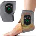YAZHI Foot Massager 2-in-1 Warming Wrap  Relax & Renew Foot & Ankle Massager with 3 Modes & 5 Heat Levels, Portable for Home or Travel