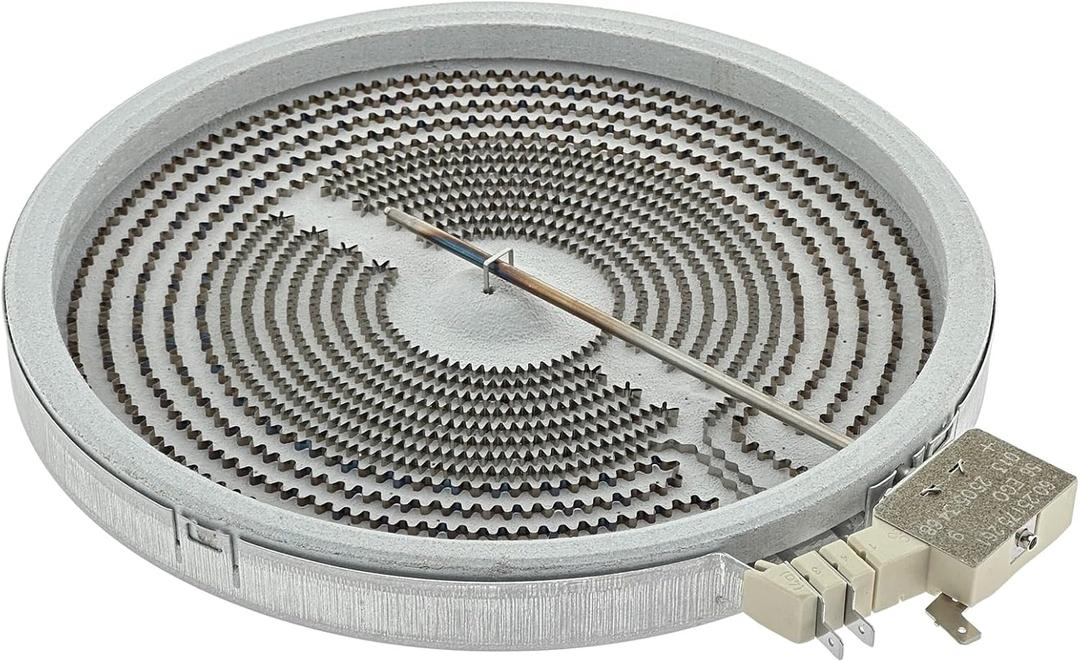 316555800, W10275049 Range Dual Radiant Surface Element Heater 6/9 Inch, 2500W/1200W Compatible with Whirlpool Frigidaire, Replaces 316224300, 316418400, 316418401, 318198932, WPW10275049, W10173896