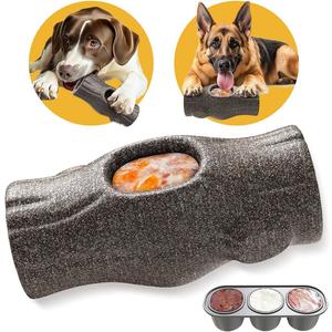 Mankoda Dog Frozen Treat Toys to Keep Them Busy - Interactive Dog Puzzle Toys with Frozen Mold, Indestructible Aggressive Chew Toys for Large Dogs, Food Grade-Easy to Clean-Reduce Anxiety-Safe Chewing