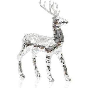 Christmas Tabletop Decorations Disco (Deer) 12.6inch for Dance Floors, Parties, interiors, Floor and Home Art Decorations