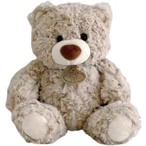 10Inch Teddy Bear Stuffed Animal, Soft Stuffed Teddy Bear Plush Toy, Birthday Xmas Gifts for Kids Baby (Light Brown)