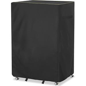 Rollaway Bed Storage Cover,Heavy Duty Waterproof Universal Folding Bed Storage Cover with Zipper for Twin Size 38-Inch Folding Beds(39" L x 15" W x 44.8" H,Black)