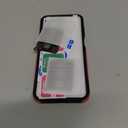 Ezanmull for Samsung Galaxy A16 5G Phone Case, [Military Grade Drop Protection] [Glass Screen Protector + Camera Lens Protector] Non-Slip Shockproof case (Red)