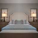 Set of 2 Touch Control Table Lamps 21.6" 3-Way Dimmable Bedside Nightstand Lamp with Type C/USB Charging Port & Outlet Desk Lamp for Living Room Bedroom Office and Hotel Bulb Included