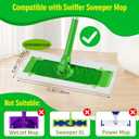 Dry Sweeping Cloths Compatible with Swiffer Sweeper Mop, Disposable Sweeping Dry Pads Refill, Dry Floor Cloths to Clean Dust, Dirt, Pet Hair, 180 Count