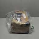 Yangbaga 304 Stainless Steel Coffee Canisters for Ground Coffee,3 x 63 OZ Coffee Container with Shelf Coffee Bean Storage, Food Storage Jar with Gold Airtight Locking Clamp and Spoon for Kitchen