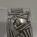 1/4-20 x 1-1/4" (20 Pack) Flat Head Hex Socket Cap Screws Bolts, 304 Stainless Steel 18-8, Hex Drive, Bright Finish, Fully Machine Thread