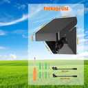 Solar Panel for Blink Outdoor 2K+/4(4th Gen)/(3rd Gen) XT3 and XT2/XT Camera, Solar Panel Charger Mount for Blink Camera with Built-in Battery, Waterproof, Adjustable Angle(Camera not Included)