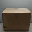 HIGOGOGO Square Stuffed Pouf Ottoman, Corduroy Poufs with Foam Chunk Filling, Furry and Fluffy Pouf Foot Stool Storage Ottoman, 21 X 21 Floor Poufs Foot Rest for Living Room, Navy (21.6 Inch)