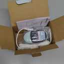 Travel Iron Mini with Steam for Clothes with Dual Voltage, Portable Mini Ironing Machine with Non-Stick Soleplate, Small Iron for Sewing, Quilting and Handcraft (Celadon)