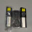 Ultrean Pepper Grinder, Rechargeable Gravity Salt and Pepper Grinder with 6 Adjustable Coarseness, LED Light, One-Hand Automatic Operation, Stainless Steel, Gifts for Fathers Day