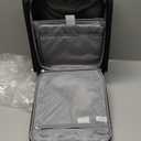 Coolife Underseat Carry On Luggage Softside Lightweight Rolling Travel Bag Spinner Suitcase