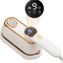 Travel Steamer for Clothes Portable, 1200W Handheld mini travel Steam Iron 4 Mode with LCD Displa Powerful Wrinkle Remover, Garment Steamer for Home, Dorm, Travel 120V