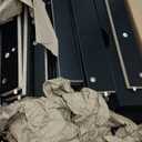 HOMCOM Rolling Kitchen Island Cart with 47" Stainless Steel Top, Portable Island Table for Kitchen with Wheels, Adjustable Shelves, 2 Drawers, Spice, Knife and Towel Rack, Black