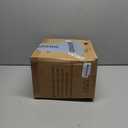 LEDIARY 18.72" LED Vintage Lantern Flickering Flame Table Lamps for Bedrooms Set of 2, Small Farmhouse Rustic Vintage End Table Lamps, Halloween Decorative Lantern Bedside Lamps for Living Room (Bronze Brown)