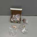 10 Pcs Baby Plastic Farm Animal Toy Figure Set for Toddler Kid 3-5 5-7 Cow Horse Goat Sheep Pig Donkey Goose Dog