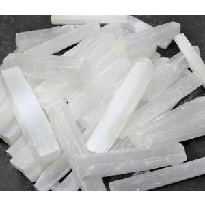Pachamama Essentials Selenite Crystal Sticks for Healing, Reiki, & Metaphysical Energy Drawing 
(20, 2.5")