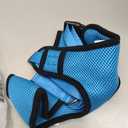EcoBark Dog Harness - Eco-Friendly Max Comfort Harnesses - Luxurious Soft Mesh Halter - Over The Head Harness Vest- No Pull and No Choke for Dogs (XL, Teal Blue)