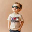 Toddler Halloween Shirts for Boys Kids Girls, Cute Spooky Pumpkins Ghosts Bats Witches and Monsters Halloween T Shirt: 2-6T (Yellow)