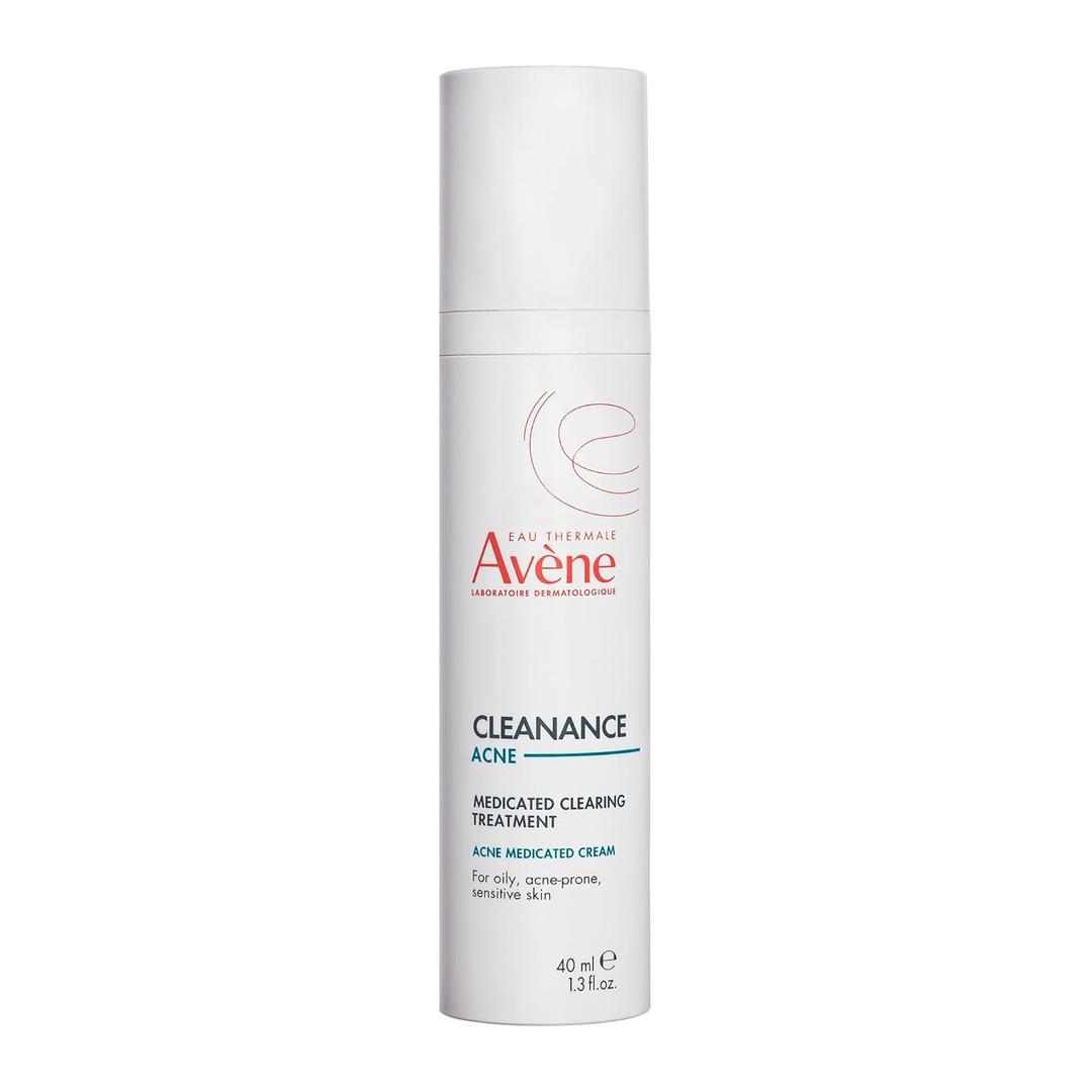 Avne Cleanance ACNE Medicated Clearing Treatment with Micronized Benzoyl Peroxide, Treatment Cream for Acne Blemishes and Blackheads, Safe For Sensitive Skin Avne Cleanance ACNE Medicated Clearing Treatment with Micronized Benzoyl Peroxide, Treatment Cream for Acne Blemishes and Blackheads, Safe For Sensitive Skin