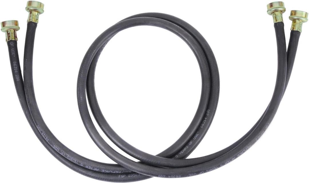 Whirlpool 8212656RP Genuine OEM Fill Hoses For Washing Machines  Replaces 1420982, 8212656IP, PS1487205
