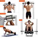 Ally Peaks Pull Up Bar for Doorway,Multiple Levels Width Adjustable Pull Up Bar Accurately Match Wide and Narrow doorframe,Indoor Chin-Up Bar Workout Bar,USA Original Patent