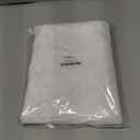 eachope 1 Pack Fabric Snap-in Shower Curtain Liner Replacement,Compatible with No Hook Shower Curtain with Snap in Liner, Removable & Water-Repellent,Machine Washable,70x54,White