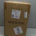 Lighted Christmas Decoration Outdoor Dog Statue, Dog Sculpture Figurine With Pink Christmas Outfit & Lights for Garden, Patio And Yard, Indoor Holiday Dcor Gift For Mom and Dad