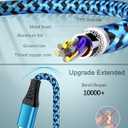 for iPhone 17e 17 16e 16 Pro Max Plus Fast Charging Cord, 10FT Long USB C to C Charger Cable for iPhone 17e/17 Pro Max/Air/16 Pro/16e/15, iPhone 17 Power Cord, C Type Charger Cord for Samsung, Google