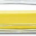 7 Inches Glass Butter Dish with Lid for Countertop - Crystal Glass Butter Keeper Elegant Clear Butter Holder Tray for 1 Stick East Coast,Dishwasher Safe (7.3*2.9*2.2inch)
