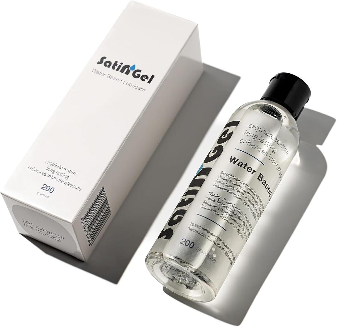3 x Water-Based Lube for Male Masturbators, Flavored Vaginal Anal Lube with Natural Formula for Men, Women, Couples, Lubricants for Privacy and Toys, Safe for Condom Sex Toy, 6.76 Fl Oz (200ML)