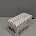 9 Pack Violet Wide Mouth Mason Jar Lids with Silicone Rings,9 Color to Choose, Plastic Mason Jar Lids,Plastic Canning Lids, Fit Ball,Kerr and More (Violet) (Purple)