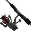 Abu Garcia Max Elite Spinning Reel and Fishing Rod Combo, 2500 Size Reel - 6'10" - Medium Light - 1pc