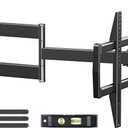 MOUNTUP Long Arm Corner TV Mount for Most 42-75 Inch TVs, TV Wall Mount with 32 Long Extension, Swivel & Tilt Articulating Full Motion TVs Mount, MAX VESA 600x400mm, Holds up to 99 lbs MU0076