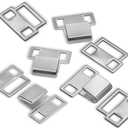 5 x Lakesstory Set of 4 Pairs Sewing Hooks and Eyes Closure for Bra Trousers Skirt Dress Sewing