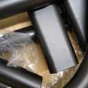 EAGMAK Heavy Duty Clothes Rack Load 420 LBS, 47.2" Long Rolling Garment Rack with Lockable Wheels, Standing Metal Clothing Hanger, Portable Wardrobe Sturdy Coat Organizer for Hanging Clothes (Black)