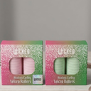 Wicked Heatless Curling Velcro Rollers Green/Pink (4pcs)
